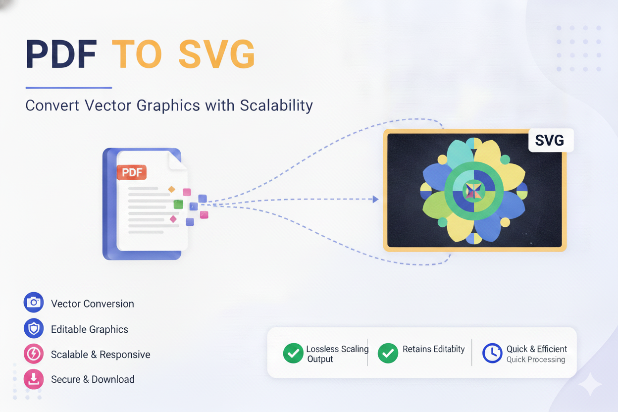 Convert PDF to SVG Online Free: Get Infinitely Scalable Vector Images