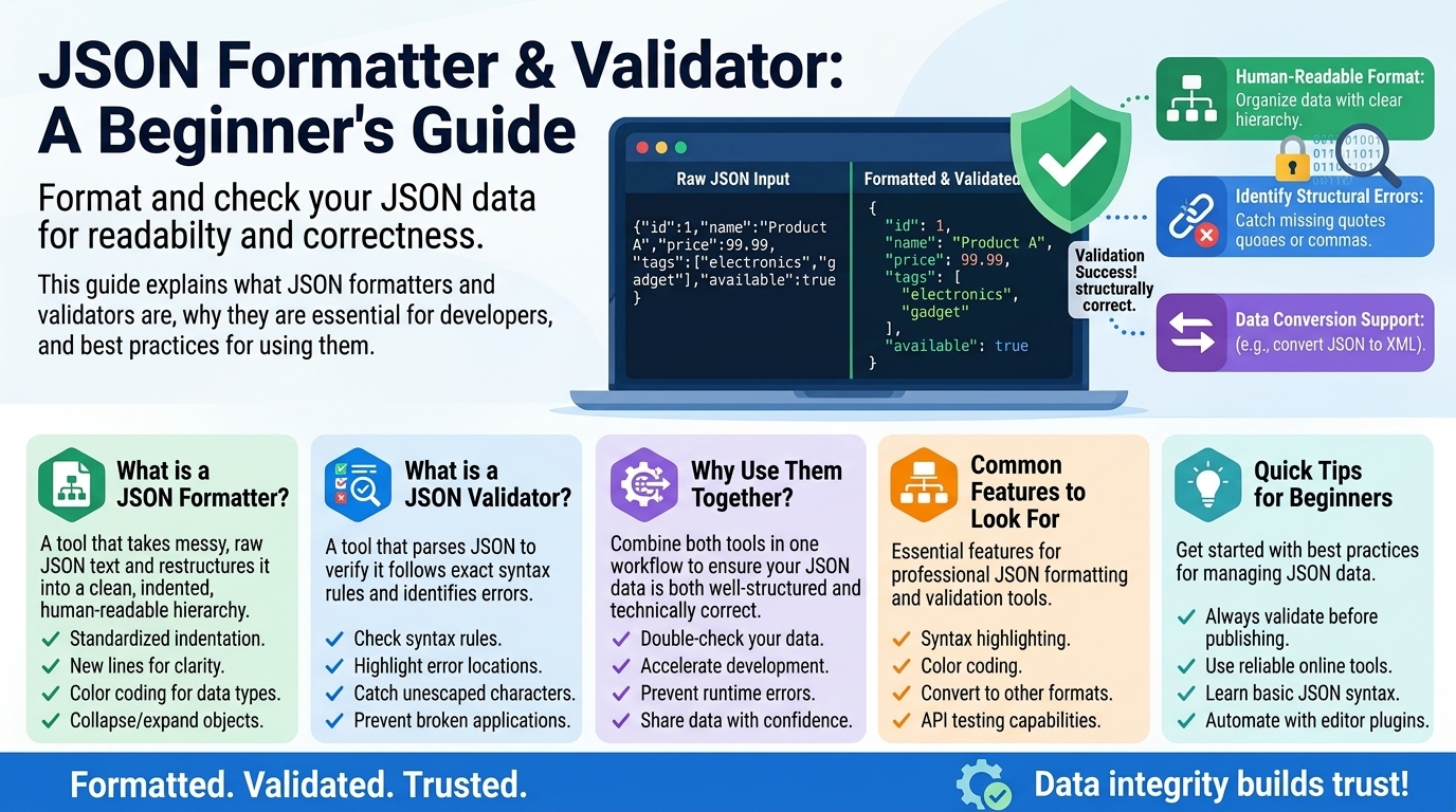 JSON Formatter & Validator: A Beginner's Guide