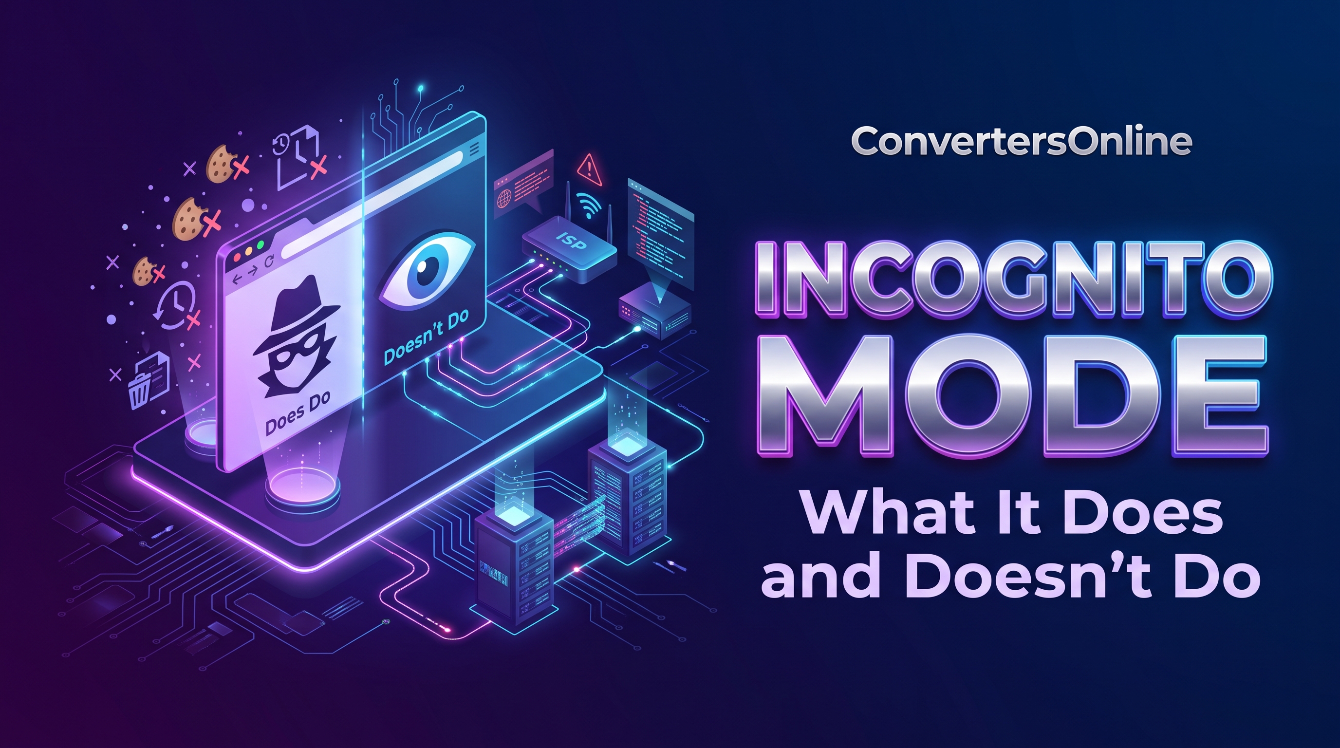 Incognito Mode: What It Does and Doesn't Do